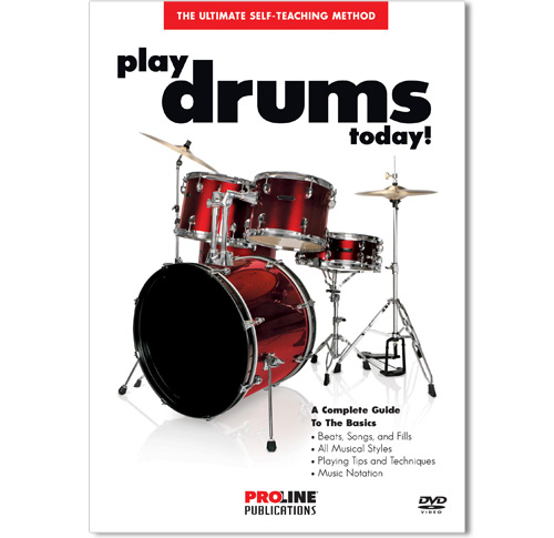 Play Drums Today Book w/CD and DVD - HL00699610