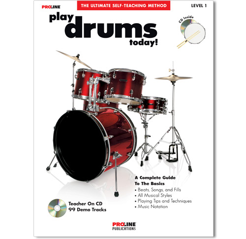 Play Drums Today Book w/CD - HL00699525