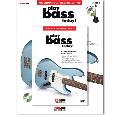 Play Bass Today Book with CD and DVD - HL00699609