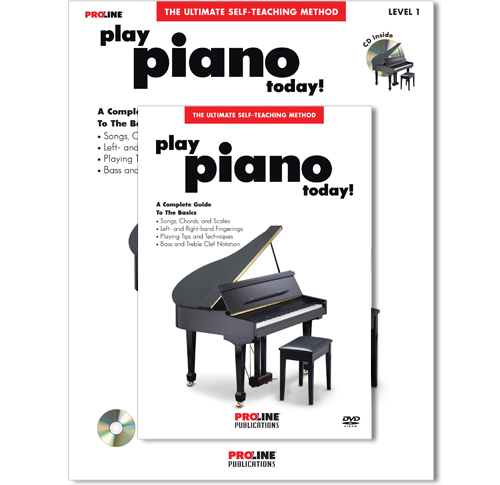 Play Piano Today Book w/CD and DVD - HL00699608